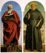 Piero della Francesca Polyptych of Saint Augustine Spain oil painting artist